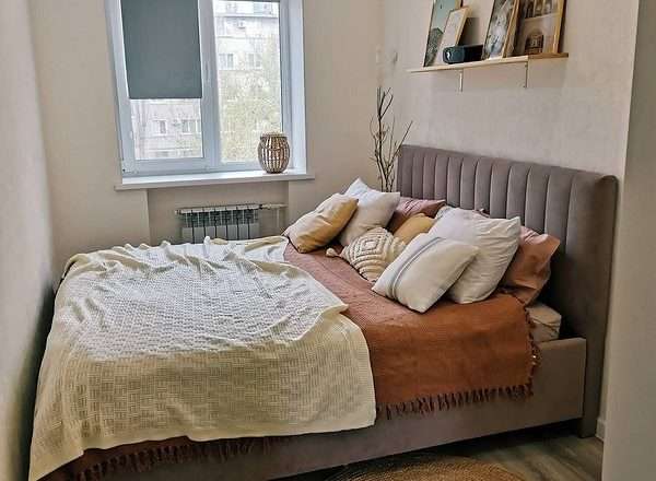 Дизайн и ремонт спальни в хрущевке с фото